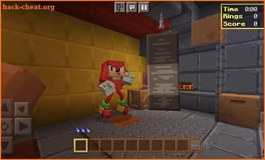 mod sonic skin for minecraft screenshot