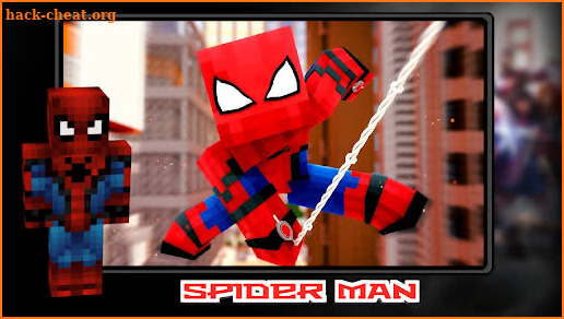 Mod Spider-Man Minecraft MCPE screenshot