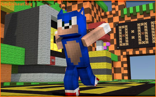 Mod The Hedgehog Dash For MCPE screenshot