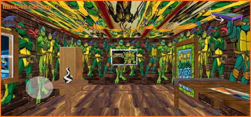 MOD Turtle! Granny Green Ninja : Scary Horror MAP screenshot