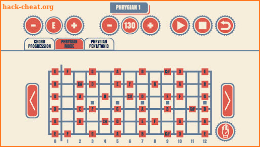 Modal Guitar Jam Tracks screenshot