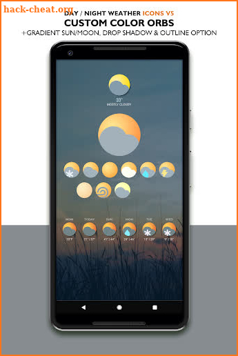 ModArt Weather for KLWP - KWGT screenshot