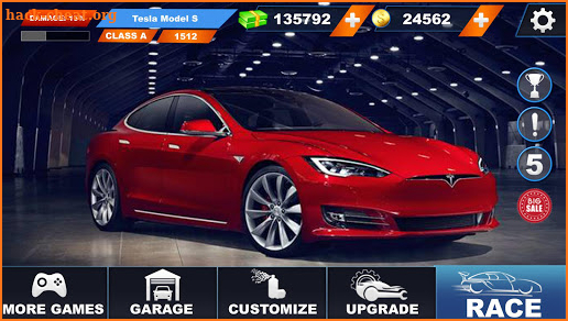 Model S: Extreme Super Electric Car Drift & Stunt screenshot