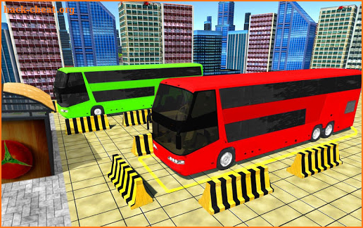 Modern Bus Parking 3D : Bus Games Simulator screenshot