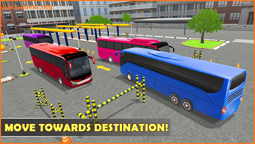 Modern Bus Parking Simulator - Real Driving Games screenshot