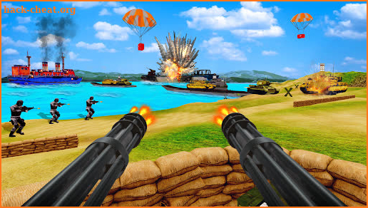 Modern Call of Beach : Defense War screenshot