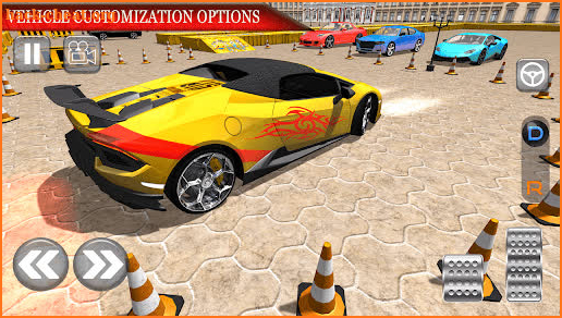 Modern Car Parking Driving Games: Free Car Games screenshot