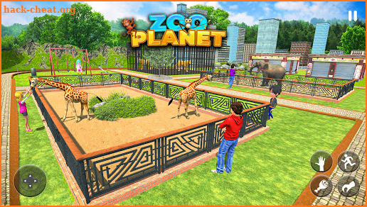 Modern Family Planet Zoo - Animal Park 3D Game screenshot