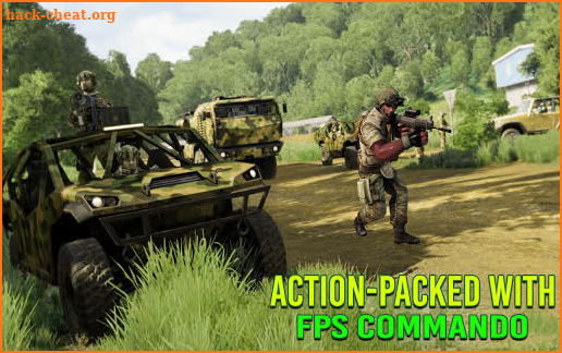 Modern FPS Jungle Combat Strike: FPS Shooting Game screenshot