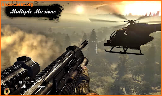 Modern Gunship Strike : Air Attack Helicopter Game screenshot