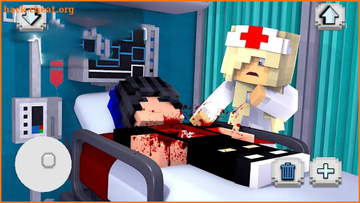 Modern Hospital Craft - Blocky Doctor Sim 2018 screenshot