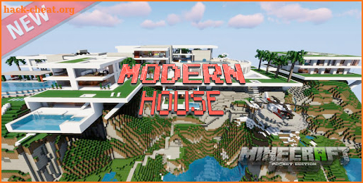 Modern House Minecraft World screenshot