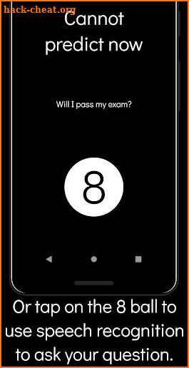 Modern Magic 8 Ball screenshot