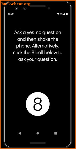 Modern Magic 8 Ball screenshot