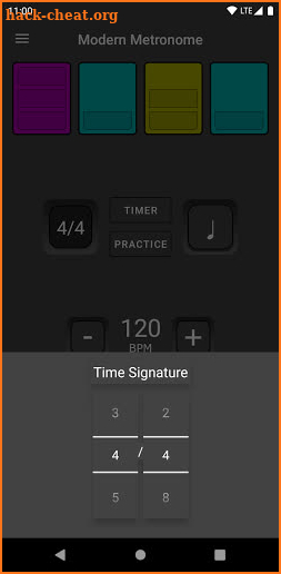 Modern Metronome screenshot