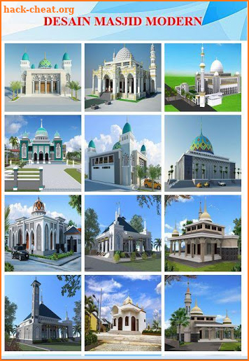 Modern Mosque Design screenshot