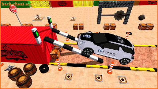 Modern Police Car 3D Parking- Car Driving Games screenshot