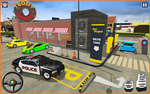 Modern Police Car Parking 2:City Car Driving Games screenshot