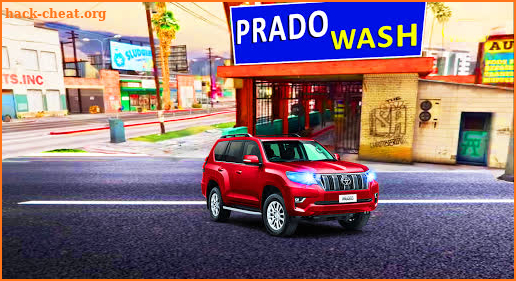 Modern Prado Car Wash:Prado Driving Simulator screenshot