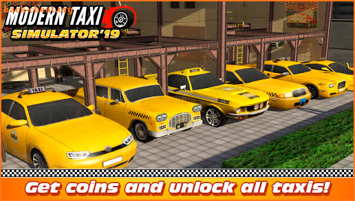 Modern Taxi Driving 3D screenshot