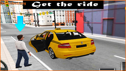 Modern Taxi new simulation Driving Game 2021 screenshot