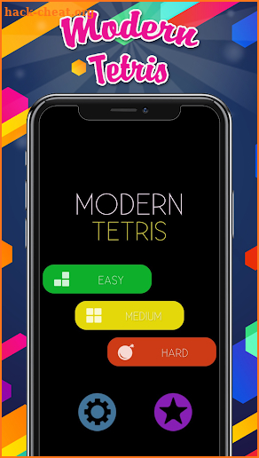 Modern Tetris screenshot