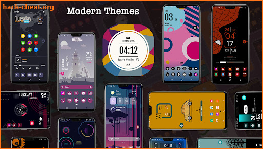 Modern Theme Launcher 2022 screenshot