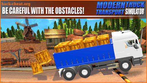 Modern Truck Transport Simulator screenshot