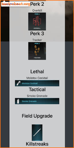 Modern Warfare Random Class Generator screenshot