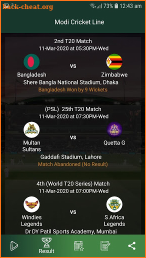 Modi Cricket Line - Fast Live Line screenshot