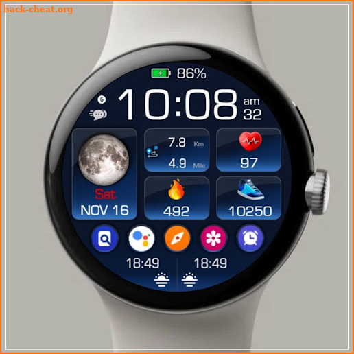 Modular: Wear OS Watch face 96 screenshot