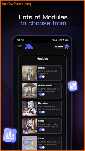 Moemate: Character AI Chat screenshot