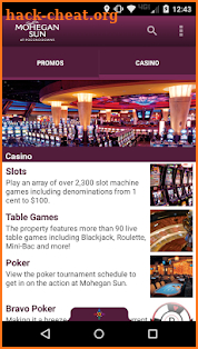 Mohegan Sun at Pocono Downs screenshot