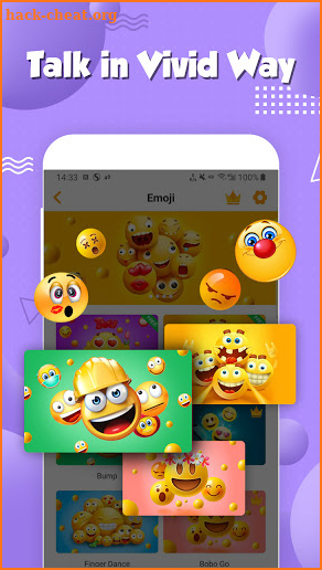 Moji Maker Go screenshot