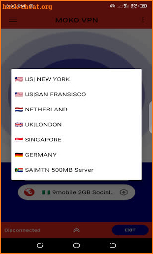 Moko VPN - Free Fast SHH/HTTP/SSL Tunnel screenshot