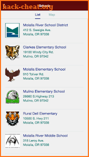 Molalla River School District screenshot