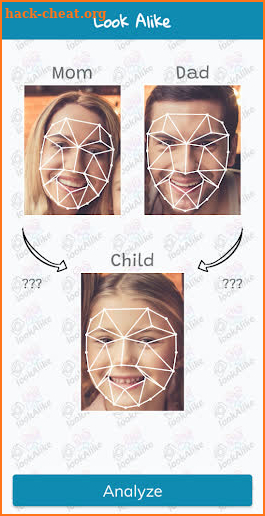 Mom or Dad Face App - Baby looks like dad or mom? screenshot