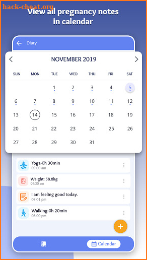 MomDiary: Week by week Pregnancy Tracker screenshot