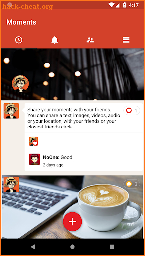 Moments Social screenshot