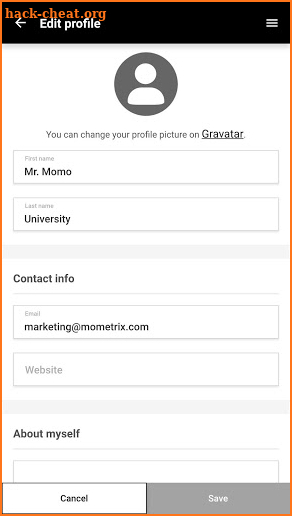 Mometrix University screenshot