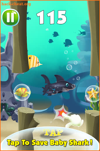 Mommy & Baby Shark Run Do Do Do Fun Adventure screenshot