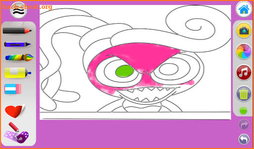 mommy coloring longlegs book screenshot