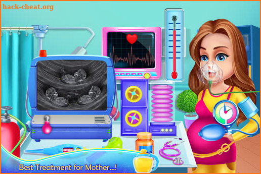 Mommy Daddy & Newborn Triplets Grown Up Nursery screenshot