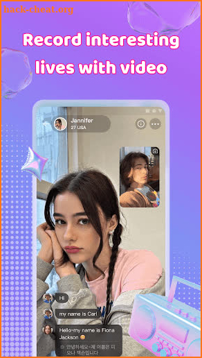 Momo - live video chat screenshot