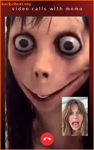 Momo Scary Video Call Simulator screenshot