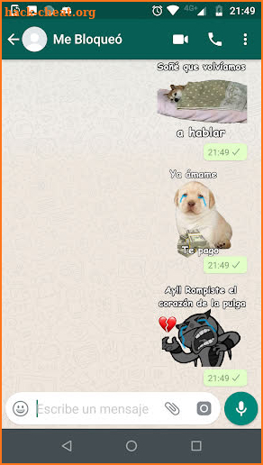 Momos Sad Stickers screenshot