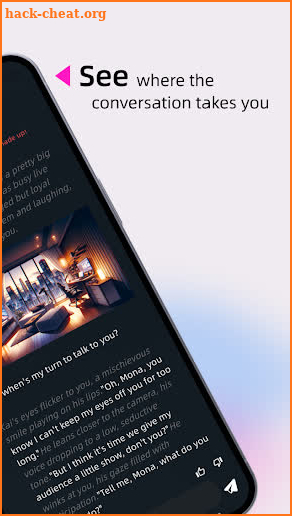 Monaland: AI Chat Universe screenshot