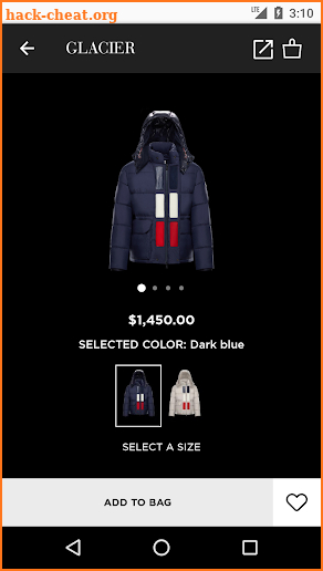 Moncler screenshot