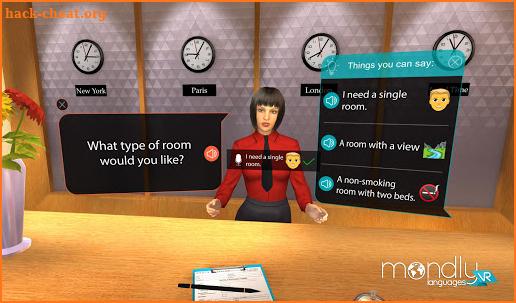 Mondly: Learn Languages in VR screenshot