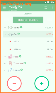 Monefy Pro - Money Manager screenshot